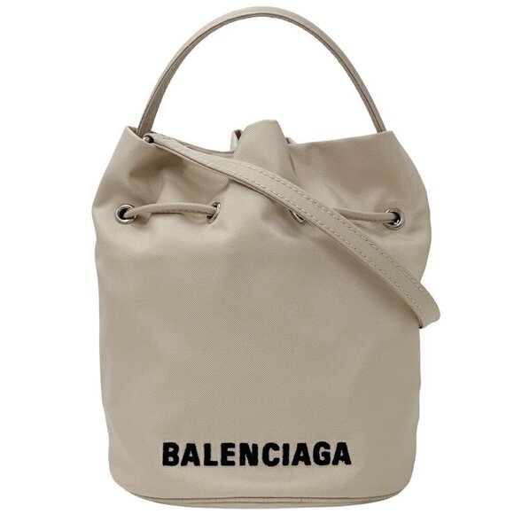 BALENCIAGA Beige Shoulder Bag - Picture 1 of 11